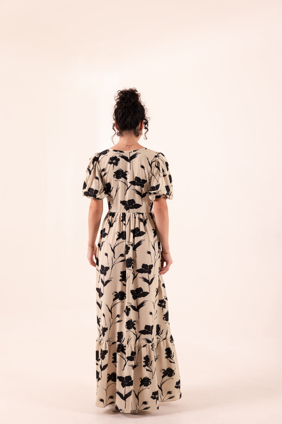 MIDNIGHT FLORA MAXI DRESS